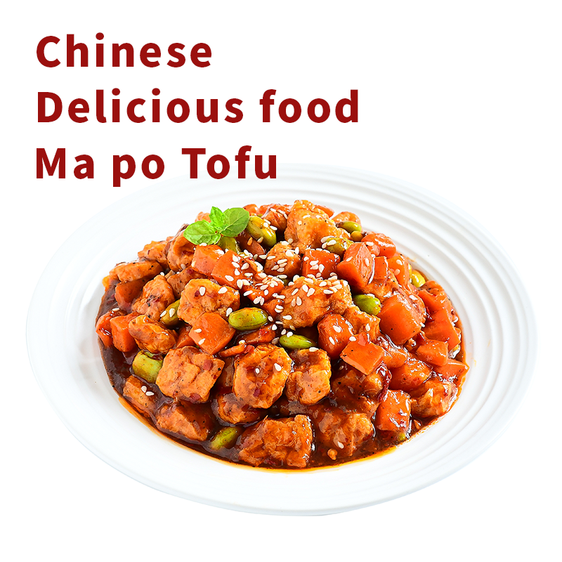 13 Year Factory New Arrival Exclusive benefit Prepackaged Dishes Ma Po Tofu Frozen Dinners With Entire Family Frozen Takeout