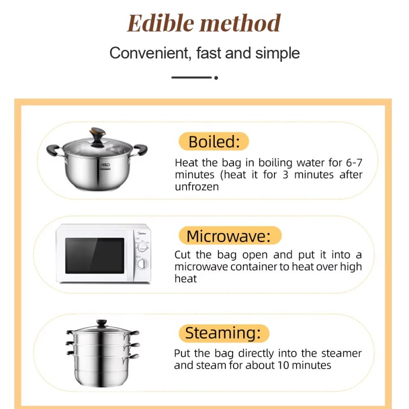 Ready to Eat Meals in Bulk Food Ingredients Frozen Vegetarian Food Sweet and Sour Chicken Prepackaged Dishes Grocery Items Food