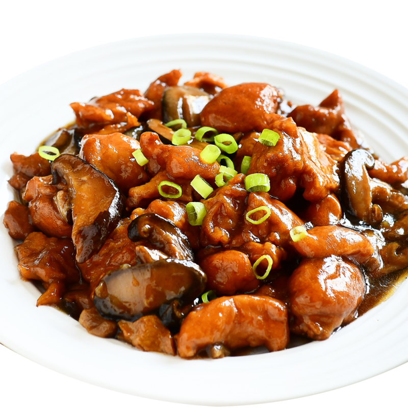 Haozhufu Mushroom Chicken Cooking Package Semi Finished Dishes Catering Quick-Frozen Food Halal Meat Wholesale