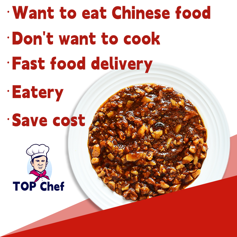 China's Powerful Factory Ready to Eat Food Taiwanese Braised Pork Rice Asian Food Restaurant Asiatico