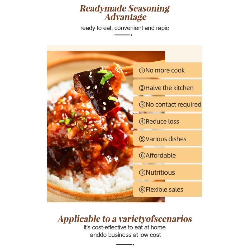 Wholesale Popular 2024 Factory Free Samples Eggplant With Garlic Sauce Instant Heating Original Flavor Suitable for Chain Store