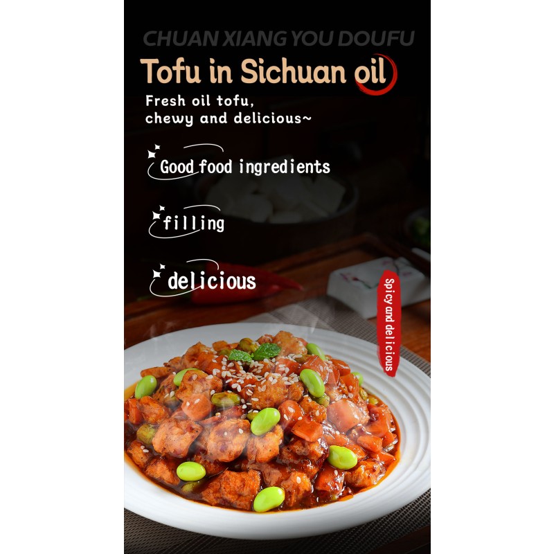 Chinese Factory Manufacturing Well-known Brand Self-cooking Frozen Food Chineses Food Prepared Dishes Suitable for Restaurant