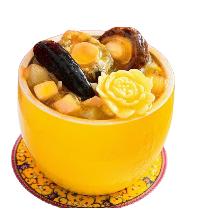 Semi-finished Products Buddha Jumps Over the Wall Food & Beverage Seafood Abalone Fish Shellfish Sopas Instantaneas Chinas