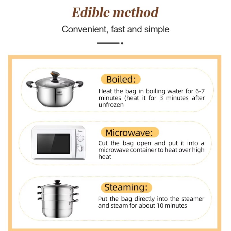 2024 New Products on China Market Frozen Appetizer Edible Chinese Food Sweet Sour Chicken Fast Food Meal Prepackaged Dishes