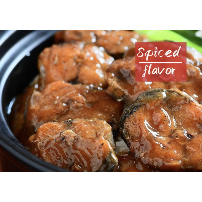 Best Product for 2025 Prepackaged Dishes Business Frozen Seafood Spiced Spanish Mackerel Instant Meal  Heated Ready to Eat