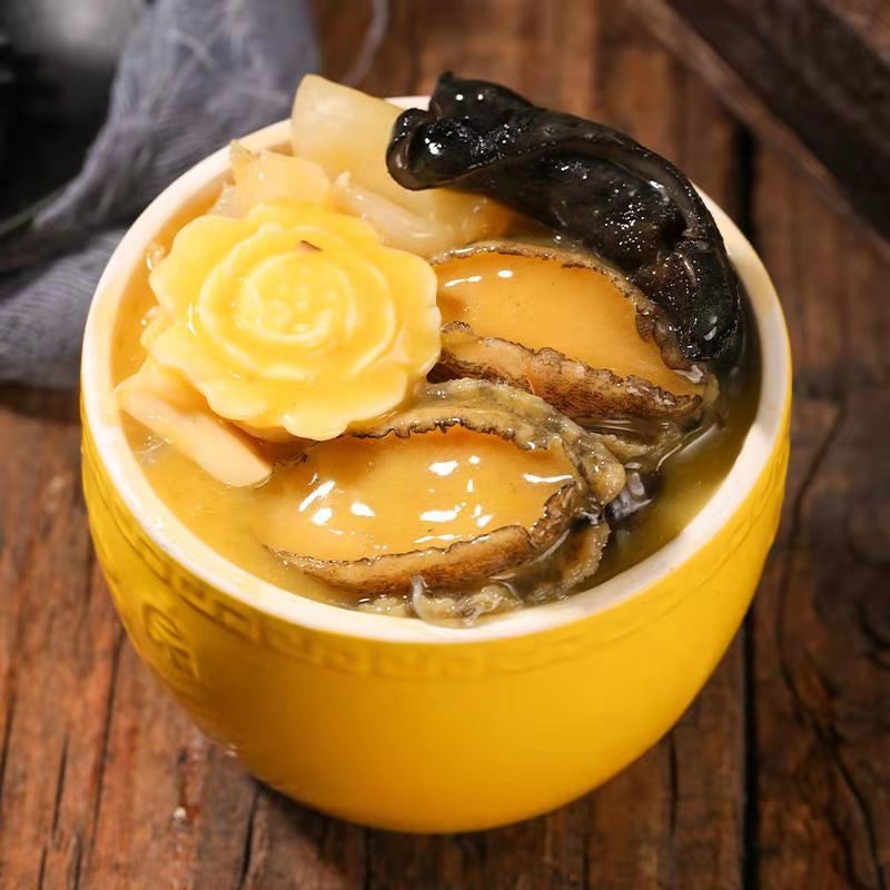 Flash Sale Frozen Seafood Factory-direct Sea Cucumber and Abalone Soup Famous China Food for Food and Beverage Business in Hotel