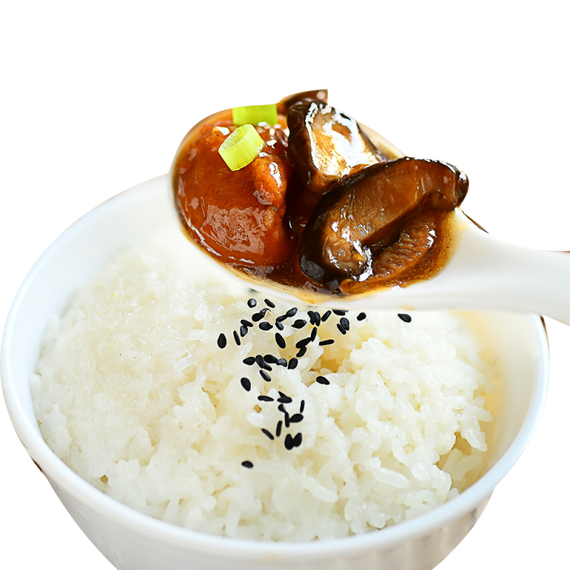 Wholesale Top Ranked Ready to Go Chinese Food Instant Delivery From Shandong Province Chicken With Mushroom Green Vegetable