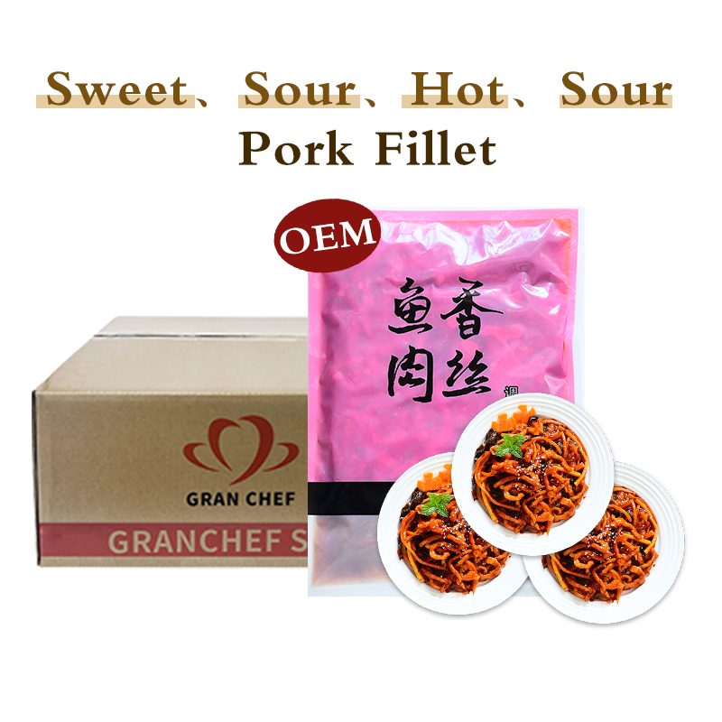 Delicious Instant Meal Fish-Flavored Shredded Pork Self Heating Rice Meal Halal Rescue Food Meat Package