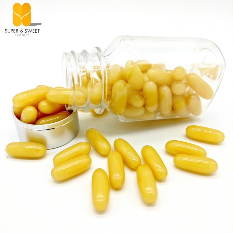 Royal Jelly Soft Capsules Manufacturer - OEM Custom 500mg/1000mg