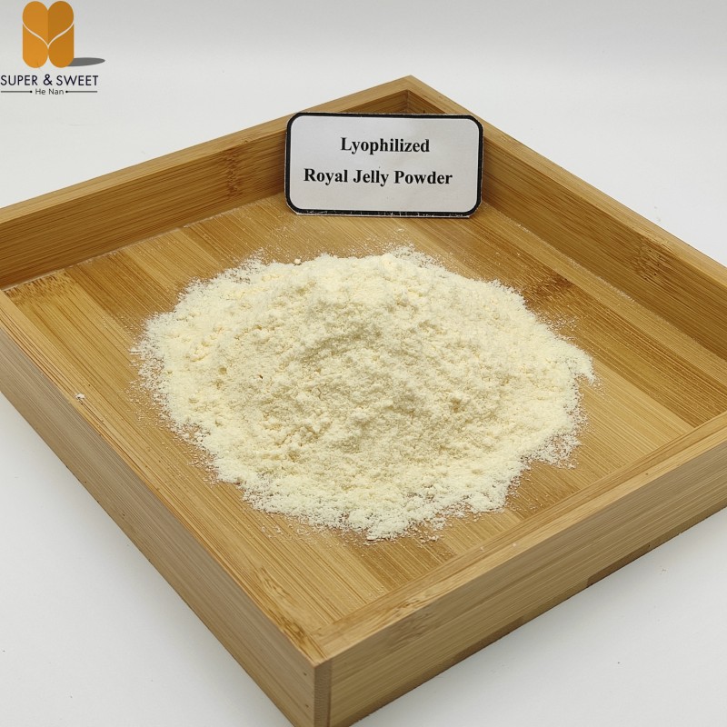 Lyophilized Royal Jelly Powder Factory - OEM Custom 6% 4% 2%