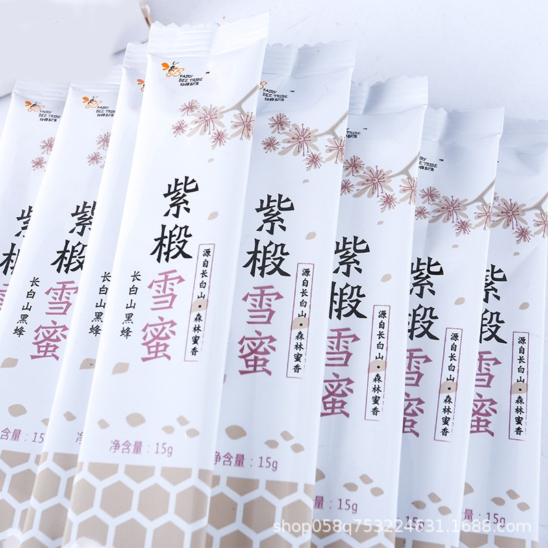 Wild Flower Honey Sachet Factory - OEM Custom Spoon Included