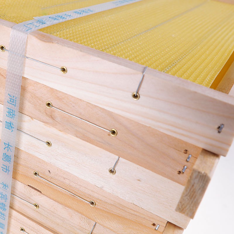 Wooden Bee Frame Manufacturer - OEM Custom Wired Foundation