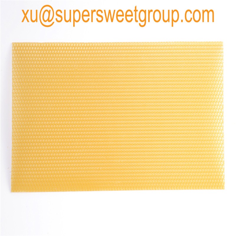 Natural Beeswax Foundation Factory - OEM Custom Comb Sheet