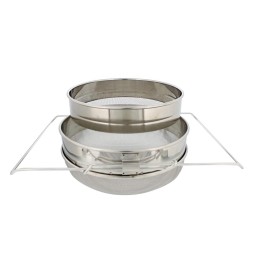 Stainless Steel Honey Strainer Factory - OEM Custom Double Layer