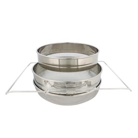 Stainless Steel Honey Strainer Factory - OEM Custom Double Layer