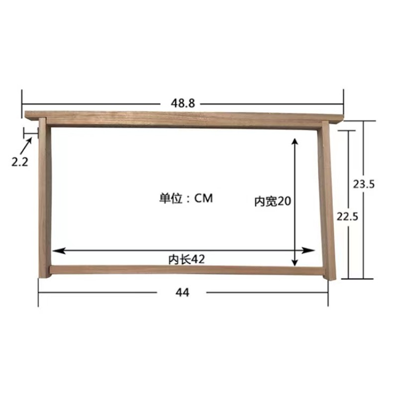Bee Hive Frame Manufacturer - OEM Custom Unassembled Wood