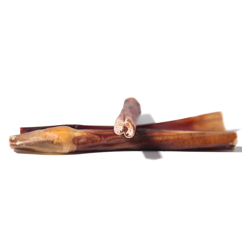 Dried Beef Pizzle Factory - OEM 6 Inches Natural