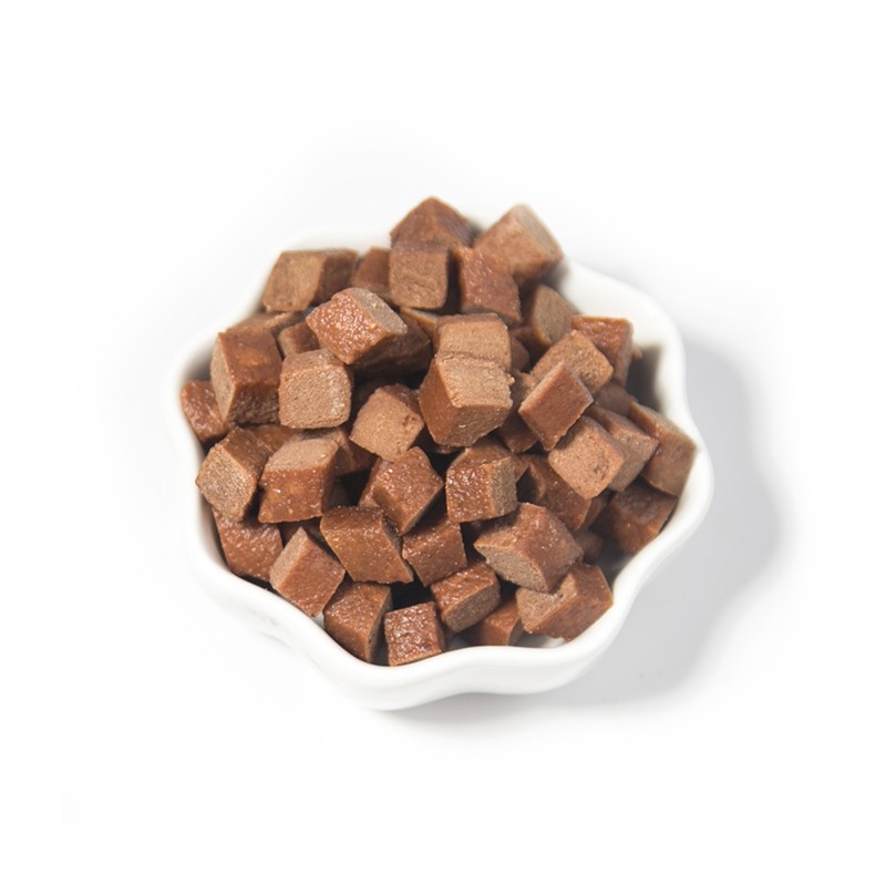 Pet Treats Manufacturer - Custom Label Beef Cubes