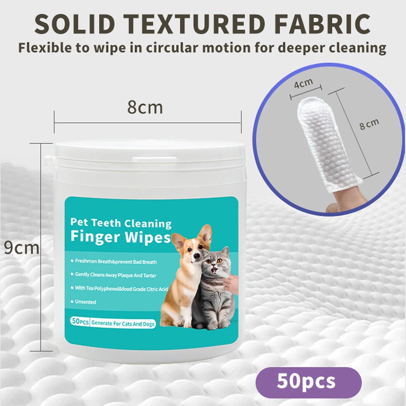 Pet Teeth Wipes Manufacturer - Non-woven Extra-thick