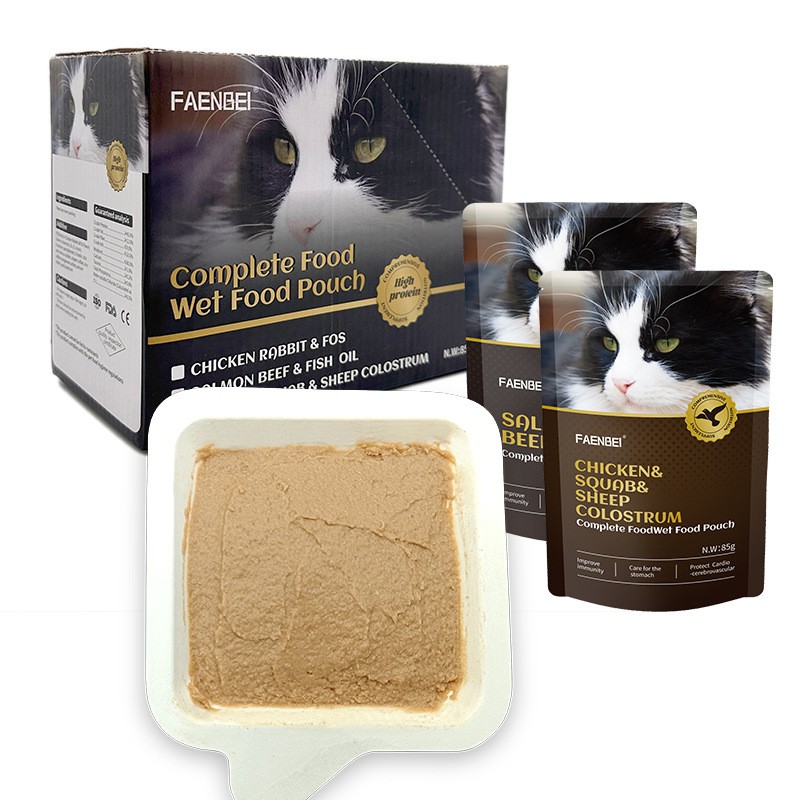 Cat Wet Food Pouch Factory - Ready to Ship Chicken
