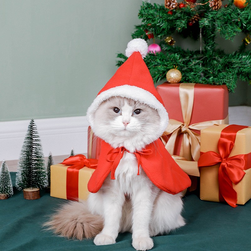 Pet Christmas Costume Factory - Wholesale Hooded Cloak