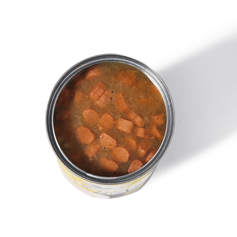 Canned Dog Food Factory - 400g Chunk Meat Label