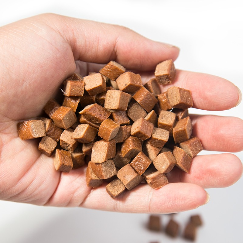 Pet Treats Manufacturer - Custom Label Beef Cubes