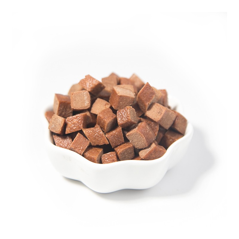 Pet Treats Manufacturer - Custom Label Beef Cubes