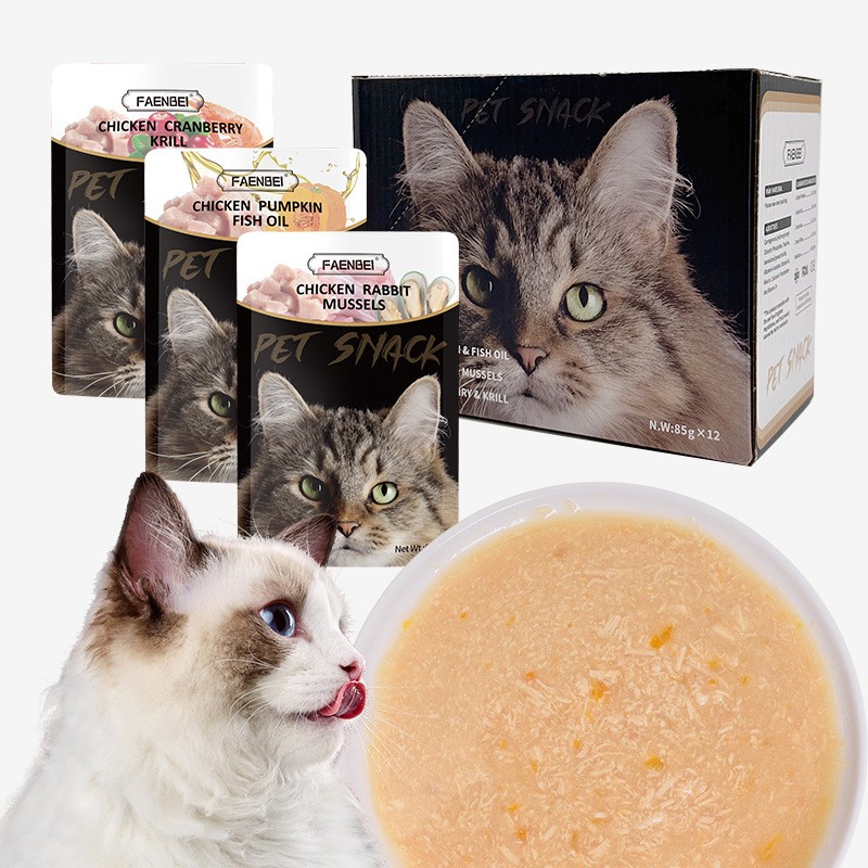 Cat Wet Food Pouch Manufacturer - Ready Meat Particle