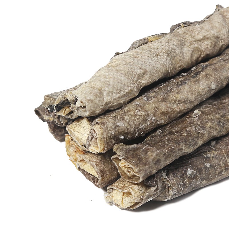 Fish Skins Dog Treats Factory - Custom Label Dental Chews