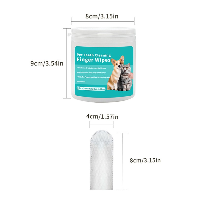 Pet Teeth Wipes Manufacturer - Non-woven Extra-thick