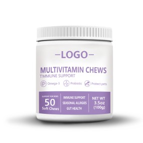 Pet Chew Multivitamins Supplier - OEM Package Custom