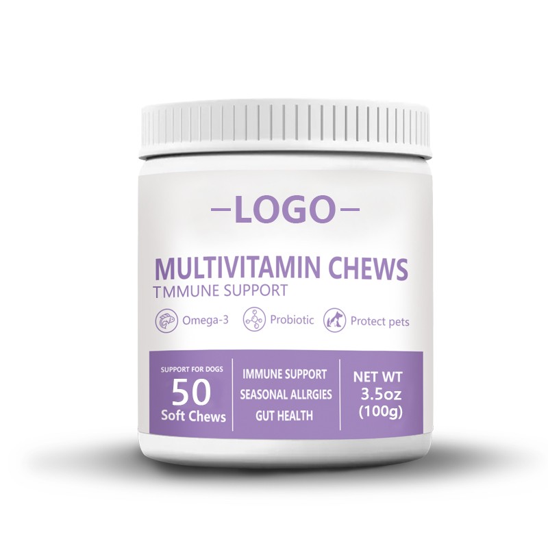 Pet Chew Multivitamins Supplier - OEM Package Custom