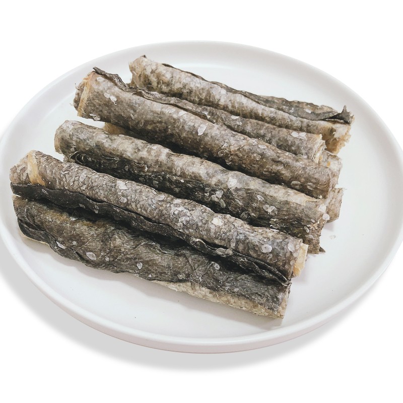 Fish Skins Dog Treats Factory - Custom Label Dental Chews