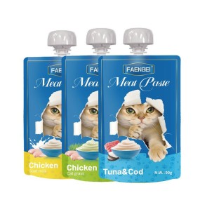 Cat Food Pouch Factory - OEM Multiple Flavors Pouches