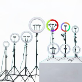 Selfie Light Manufacturer - 10 Inch Professional LED Mini Ring Light with Tripod Phone Holder