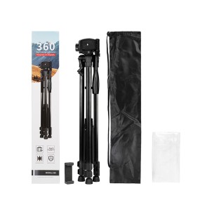 Mobile Holder Manufacturer - Metal Adjustable 360 Rotation Live Video Broadcast Phone Stand