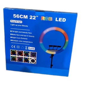 Dimmable Ring Light Factory - 22 Inch LED Ring Light Kit 2.1m Tripod 3200-6500K Selfie