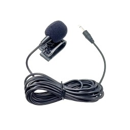 Wired Mic Factory - 2.5mm Jack Omni-Directional Microphone 3m Cable for Car GPS/BT Audio