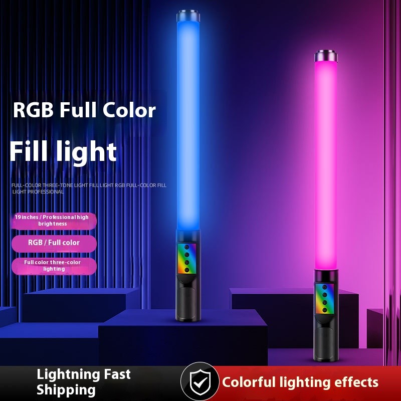 LED Light Stick Supplier - Double Sided RGB LED Video Light Stick 2500K-8500K Remote