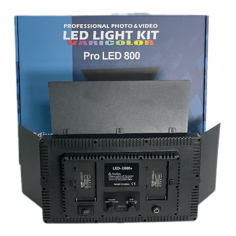 LED Video Light Supplier - 800 LED Professional Photography Light Dimmable 3200-5600K Studio
