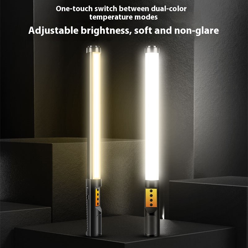 LED Light Stick Supplier - Double Sided RGB LED Video Light Stick 2500K-8500K Remote