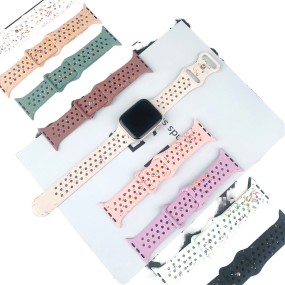 Breathable Watch Band Factory - Butterfly Buckle Smart Watch Bands for Apple Watch Series