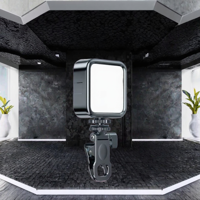 Rechargeable LED Light Manufacturer - Custom Logo Mini 3 Brightness Ring Light for Selfie