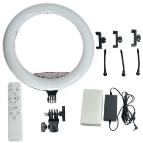 LED Ring Light Supplier - Small Eye Protection RGB Ring Video Light for Live Stream Conference