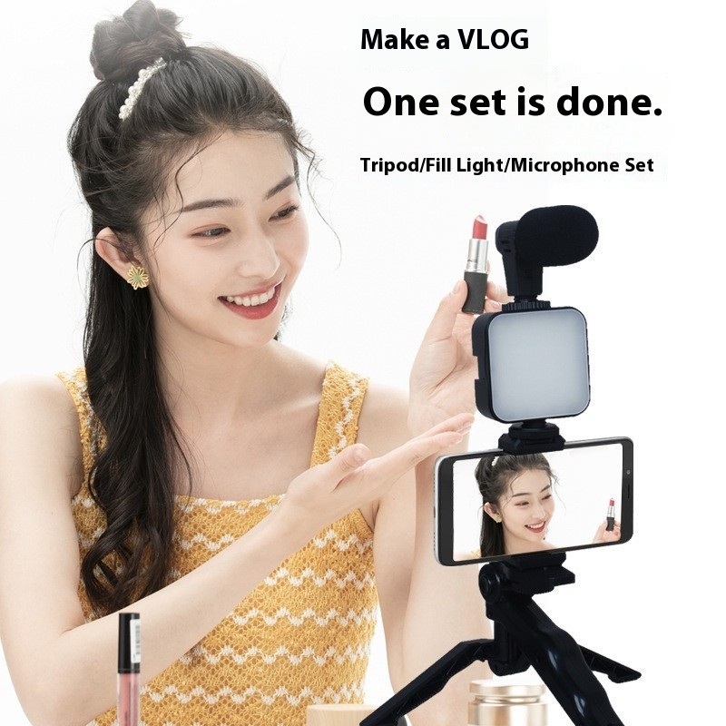 Wireless Mic Light Factory - Pocket Fill Light with Wireless Microphone for Outdoor Vlog