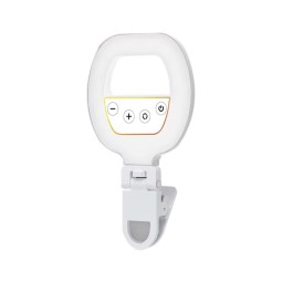 Mini Fill Light Supplier - Rechargeable HD Fill Light Three Color Temperatures for Video Call