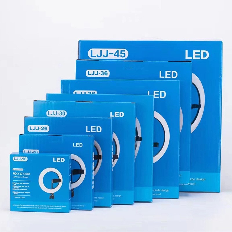 Portable Ring Light Manufacturer - 6-22 Inch Circular Light for Beauty Influencers Online Meetings