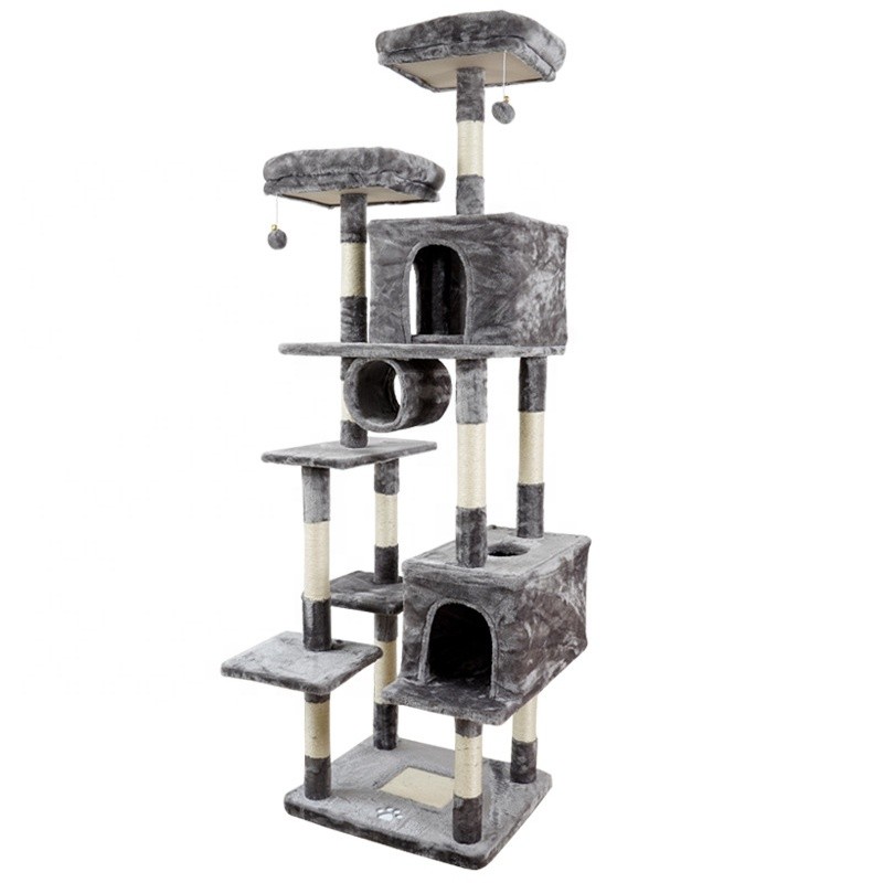 Cat Tree Tower Factory - Scratch Post Kitten Play