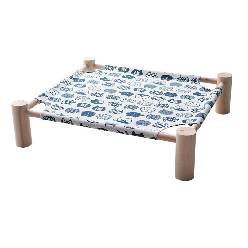 Cat Hammock Manufacturer - Outdoor Wooden Elevated Portable